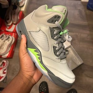 Jordan 5 green bean